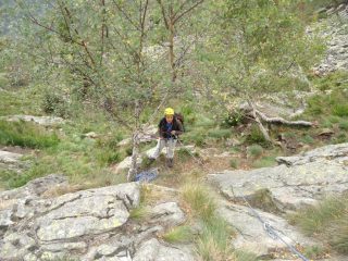 Simona alla prima sosta