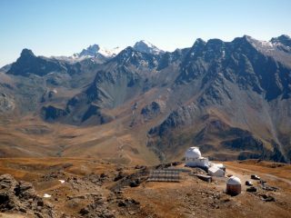 in vetta al Pic de Chateau Renard