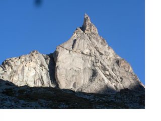 La Dibona ..ormai tutta al sole e pronta da attaccare..