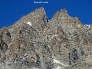 A sinistra la punta Ceresole