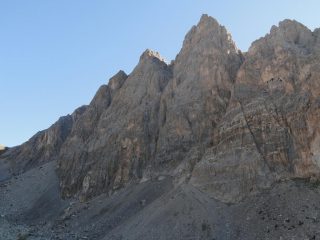 le pareti al mattino