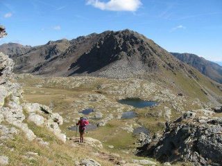 salita dal Lago Corvo