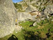 Baita a destra dell'alpe Munes