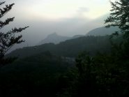 Vista della Sacra di S Michele dal Folatone