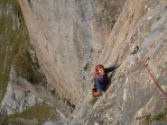 Sul bellissimo traverso del terzo tiro