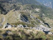 Cresta di discesa al Col Giassit