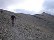 sentiero di discesa, ben ciclabile