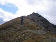 ultimi metri per la cima