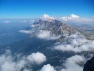 La cresta del centenario dal paretone