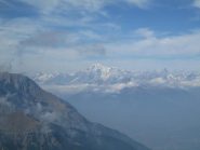 dalla vetta verso il Bianco