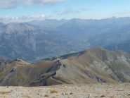 Dalla punta la valle dell'Ubaye