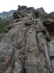 si continua la salita