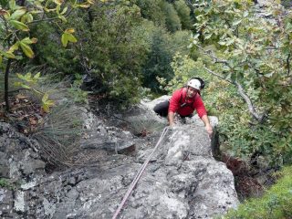 Piero emerge dalle verdure ...