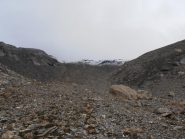 13 - appena scesi dalla Grande Argentiere nel vallone di sfasciumi a sud della cima