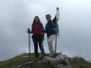 In vetta alla Cima di Rosta