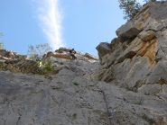 sul muretto finale di 
