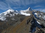 Le Grivole viste dalla cresta