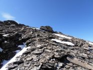 23 - Punta S.Michele vista da Ovest, scendendo il pendio francese