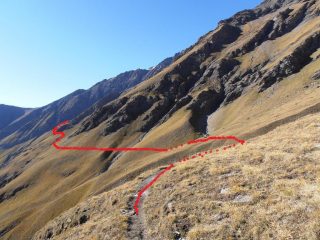 06  - i due passaggi scoscesi si affrontano in leggera discesa all'andata