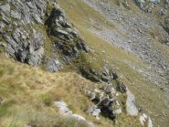 Cengia-canale di discesa
