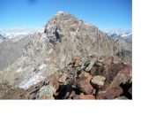 La Becca di Luseney dalla cima nord della Becca d'Arbiere