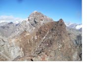 Becca di luseney e Becca d'Arbiere nord a dx dalla centrale.