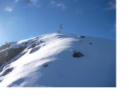 L'arrivo sulla Becca..primo degli obbiettivi di oggi