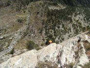 Andrea esce dall'ultimo tiro