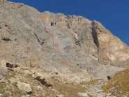 tracciato della via