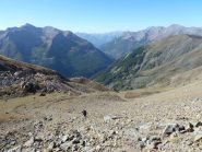 Salita verso la Tête del la Courbe