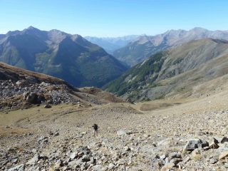 Salita verso la Tête del la Courbe
