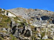 Monte Cresto visto dai pressi del Lago Chiaro
