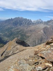 dall' alto la cresta ovest