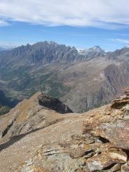 dall' alto la cresta ovest