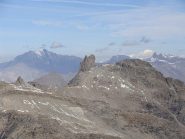 zoom verso il monte bianco