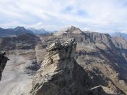 la cima nord dalla sud