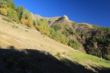 i prati iniziali della Comba des Agnelieres (6-10-2012)