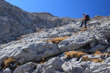 altre fasce rocciose che si superano agevolmente (se asciutte !) (6-10-2012)