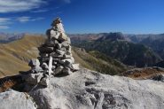 un grande ometto, utile riferimento nella prima parte del vallone sospeso (6-10-2012)