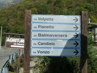 Partenza prima del ponte - Via Volpetta