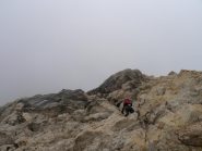 VI di partenza dalla prima cengia