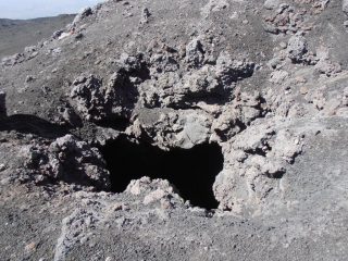 22 - apertura laterale 50 mt sotto il cratere