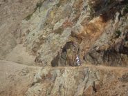 una strada molto esposta