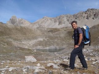 sfondo lago e Rocca Brancia