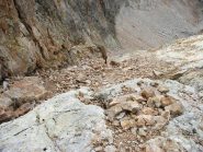 canalone dalla cresta