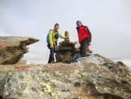 in cima al Corno Rosso