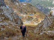Arrivo alla bocchetta Fioria