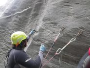 spostamento catena in posizione più riparata