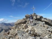 Austera croce di legno sul Siguret