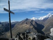In vetta al Monte Chaz Dura